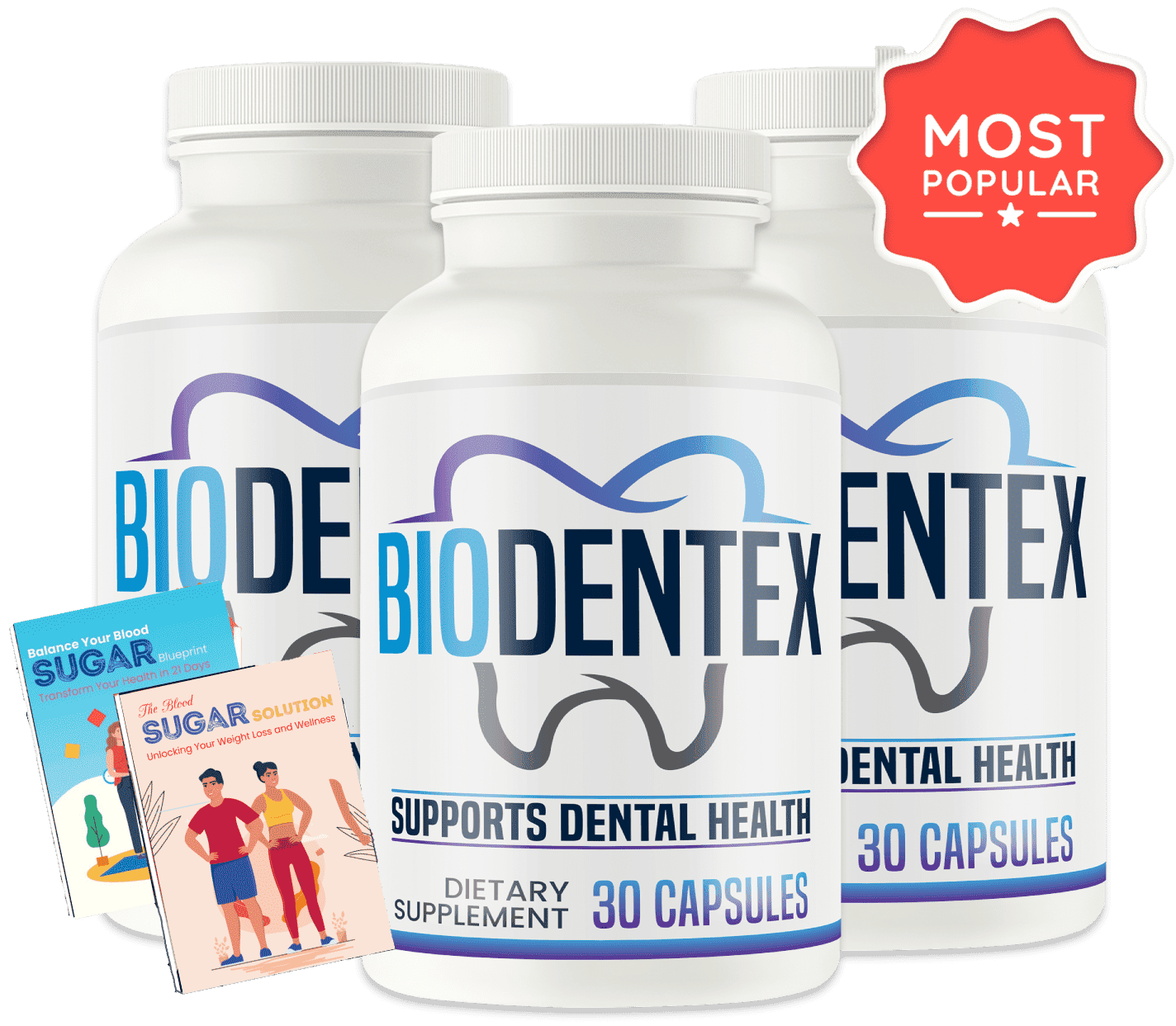 Biodentex 3 Bottles Configuration